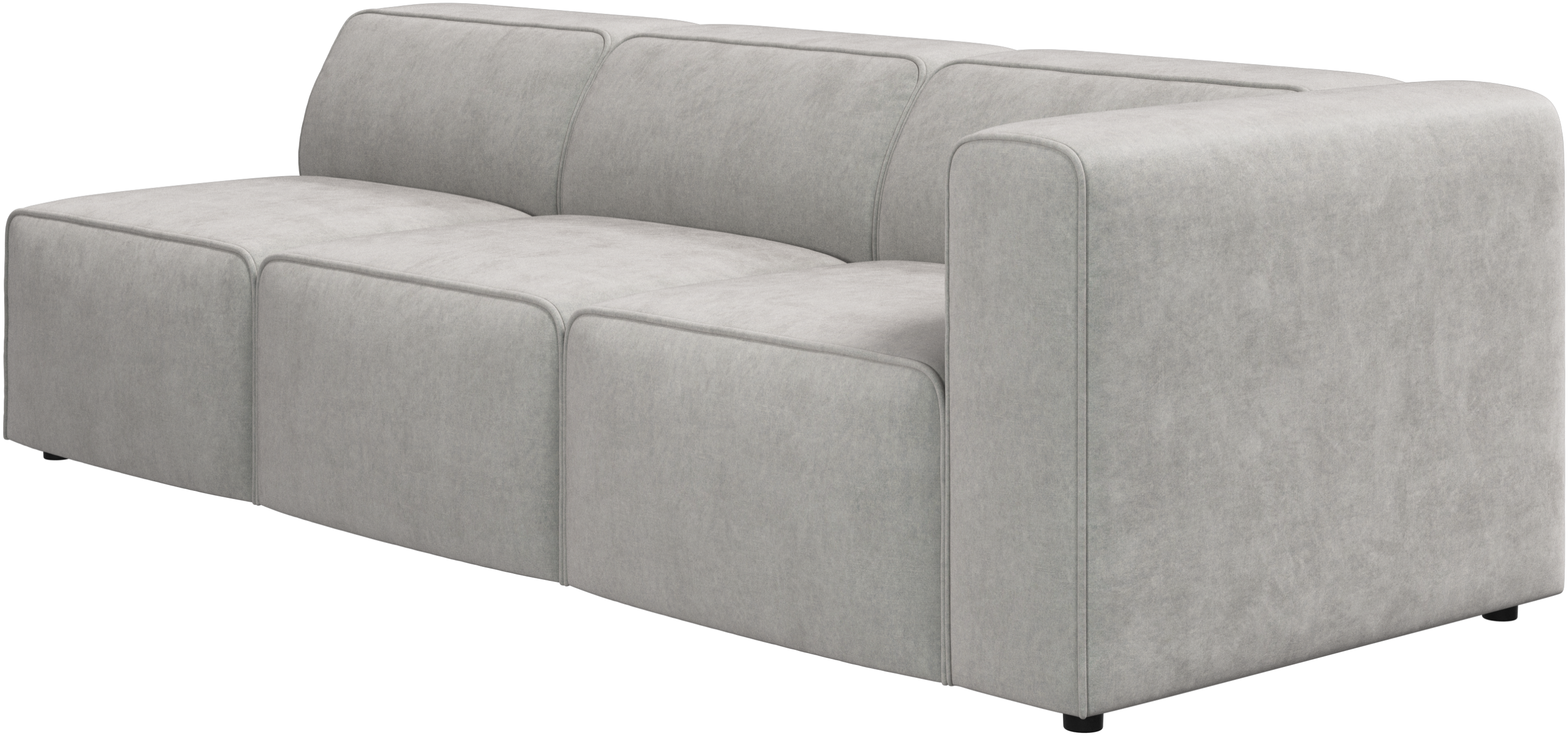 取付無料！ボーコンセプト ハンプトン 収納付き左アーム3人掛けファブリックソファ 取付無料！ボーコンセプト ハンプトン 収納付き左アーム3人掛け